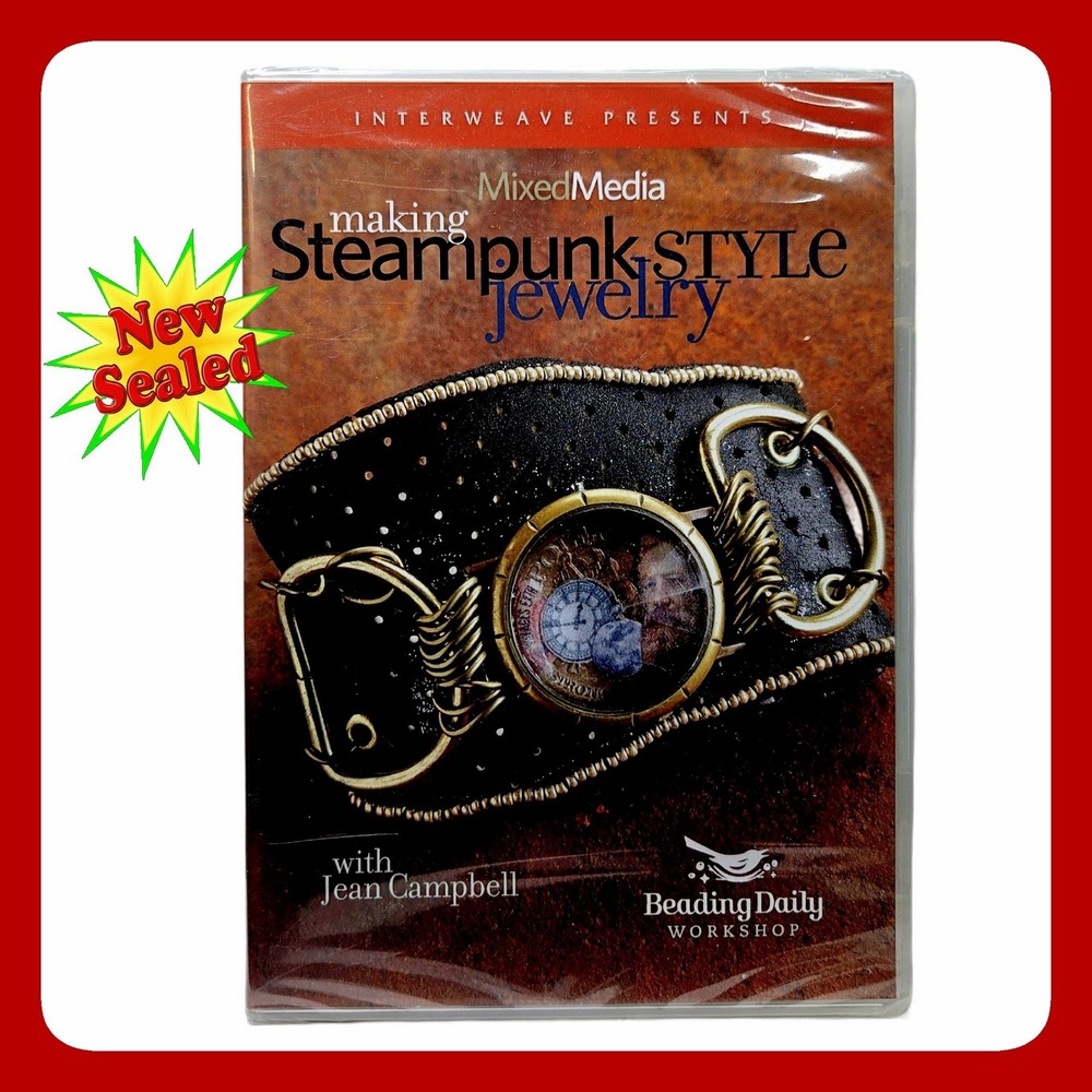 Making Steampunk Style Jewelry DVD Jean Campbell Beading Daily Craft Workshop